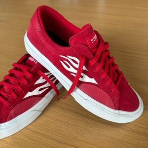 Straye Logan - Red Flame Sneakers
